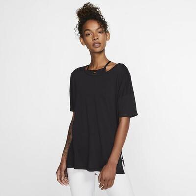 Nike ny dri-fit layer top dames-t-shirt