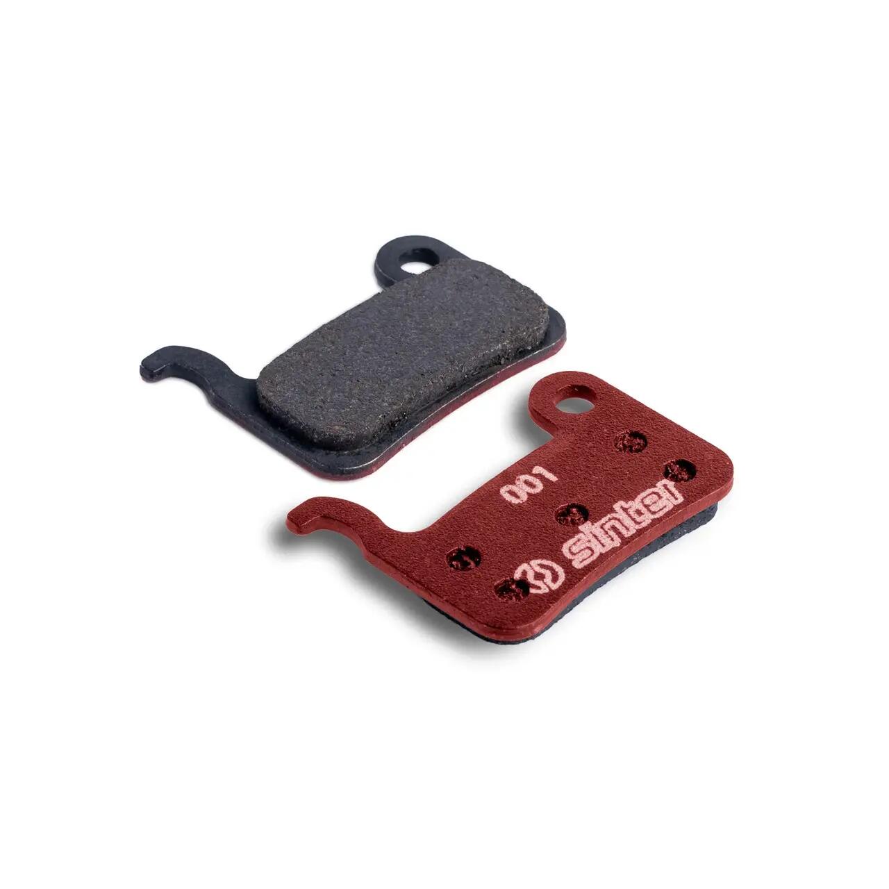 Scheibenbremsbelag Sinter 001 Shimano A organisch, MTB Standard, rot, 25 Stüc... 2/3