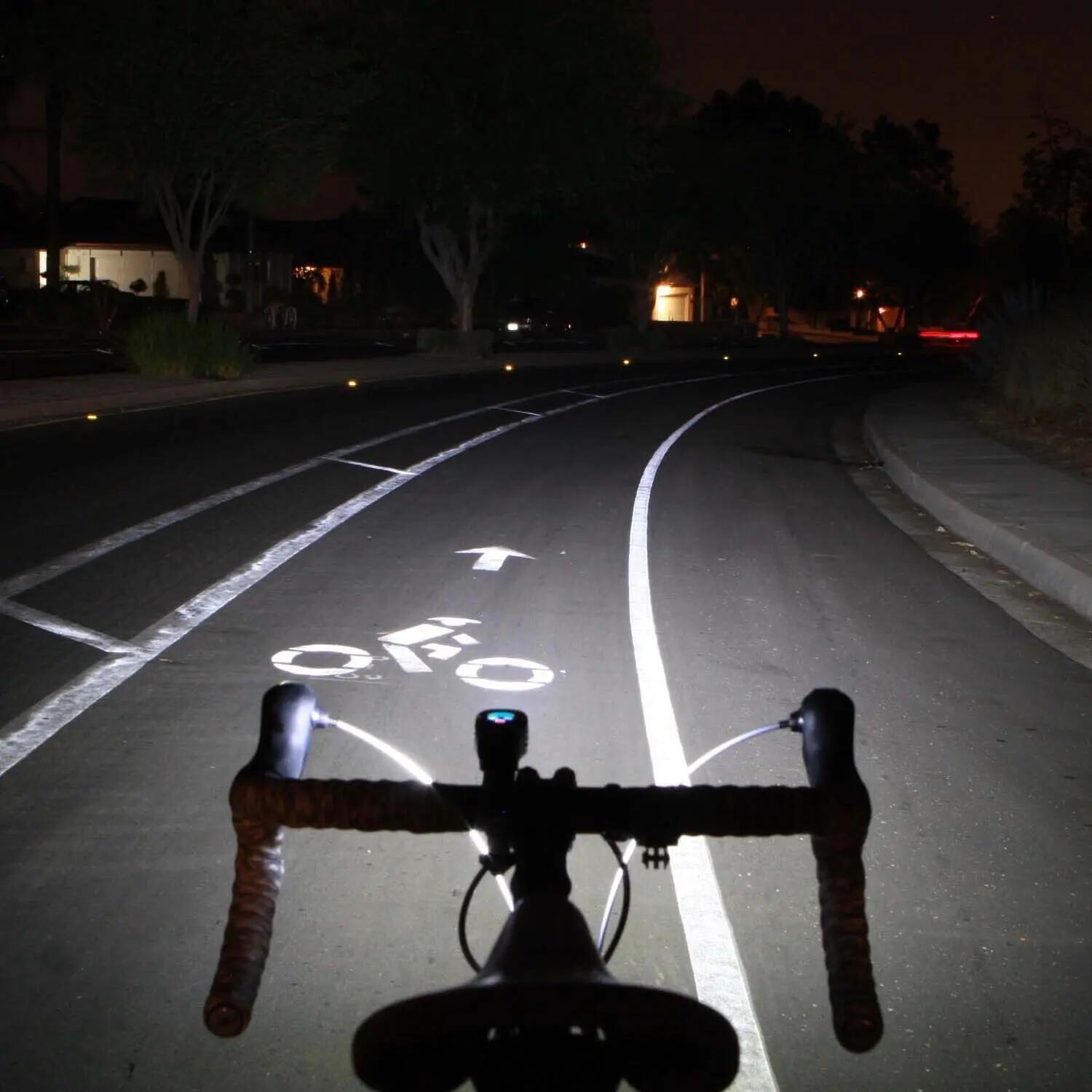 Fanalino anteriore bici usb Nite Rider Lumina Oled 1200 Boost 4/4