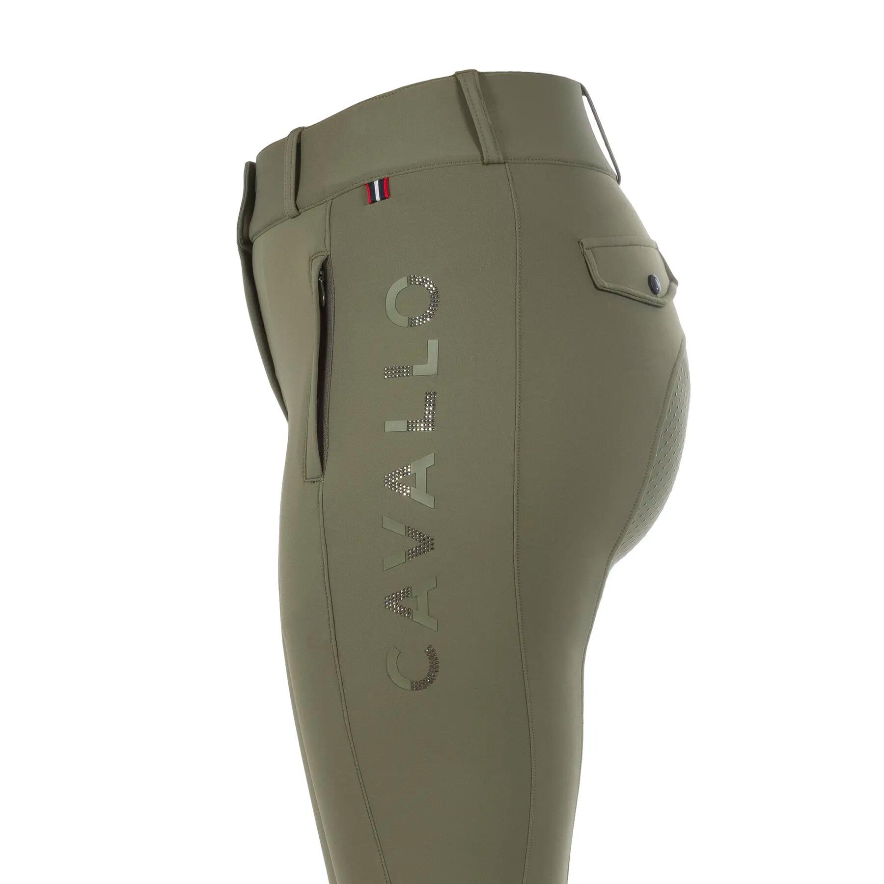 Pantalón de equitación Full Grip Cavallo Caline 4/4