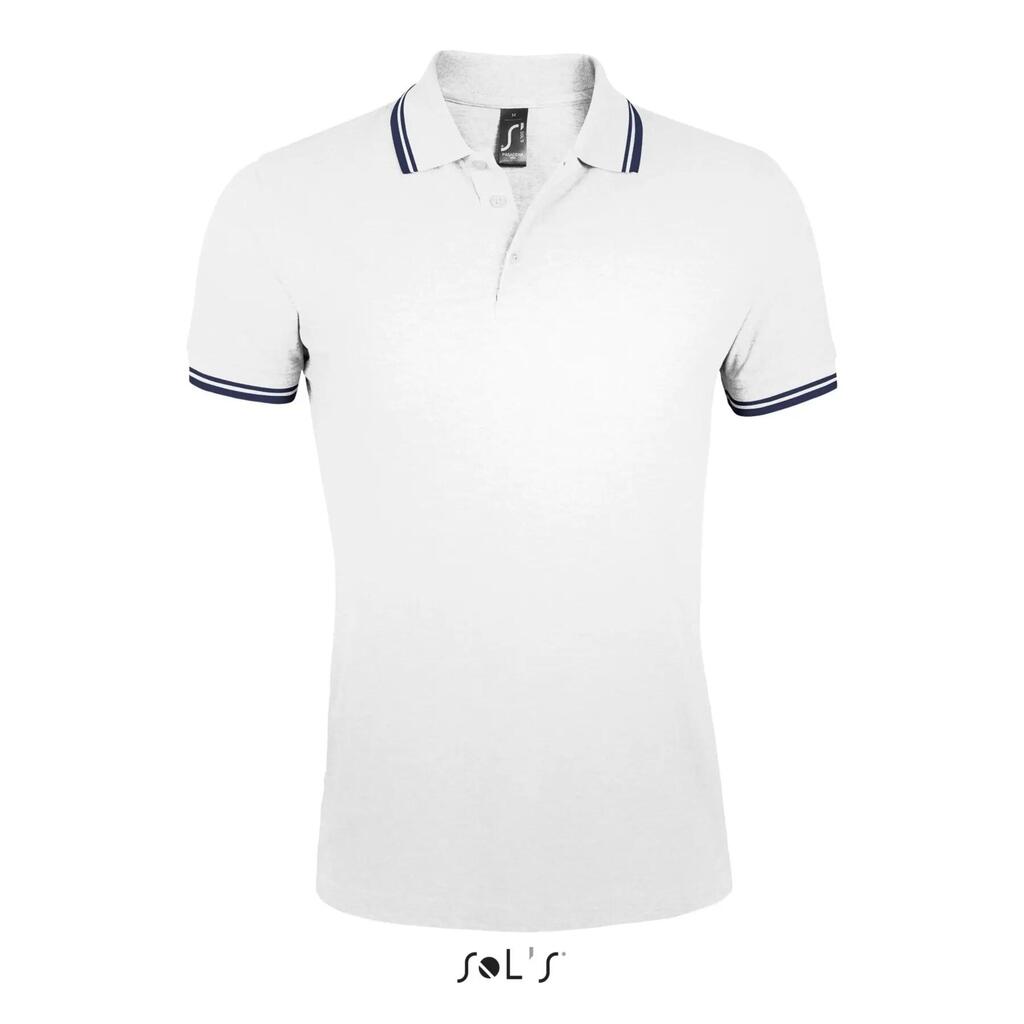 WHITE / BLUE