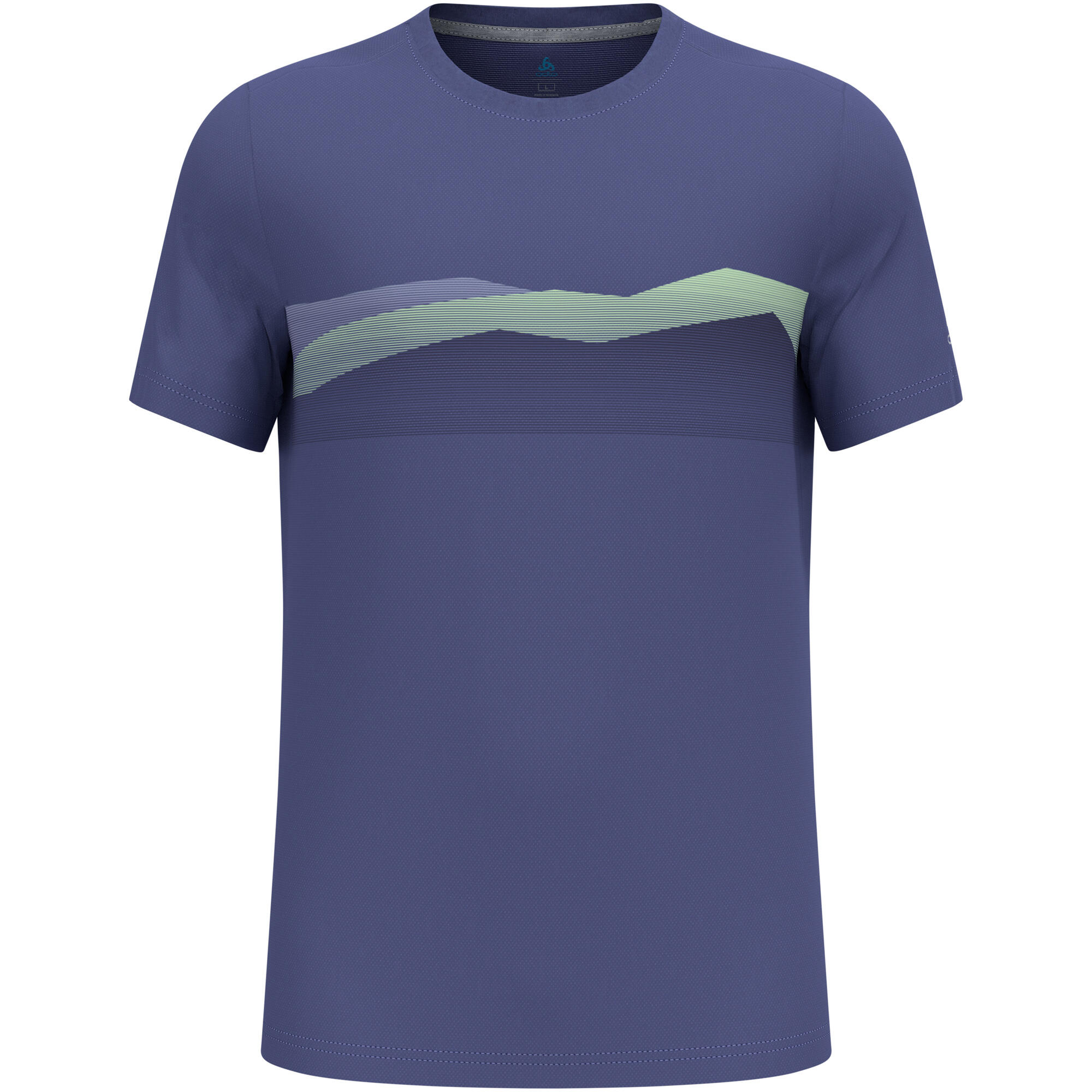 T-shirt técnica Odlo F-Dry Ridgeline Roxo 4/5