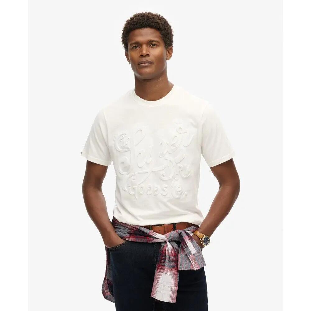 T-shirt in rilievo Superdry Archive 3/7
