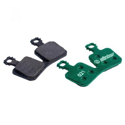 Schijfremblok sinter 021 magura, organisch, mtb race, groen, 25 stuks