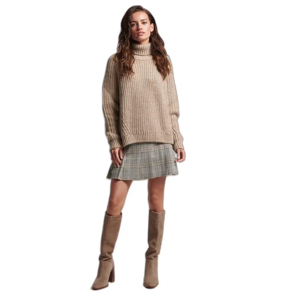 Pull ample col roulé surpiqué femme Superdry 2/6