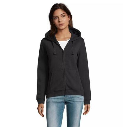 Sweatshirt mit Reißverschluss, Damen Sol's Spike