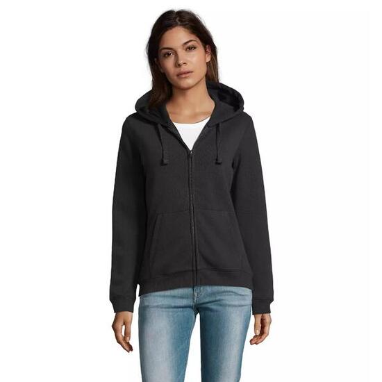 Sweatshirt mit Reißverschluss, Damen Sol's Spike