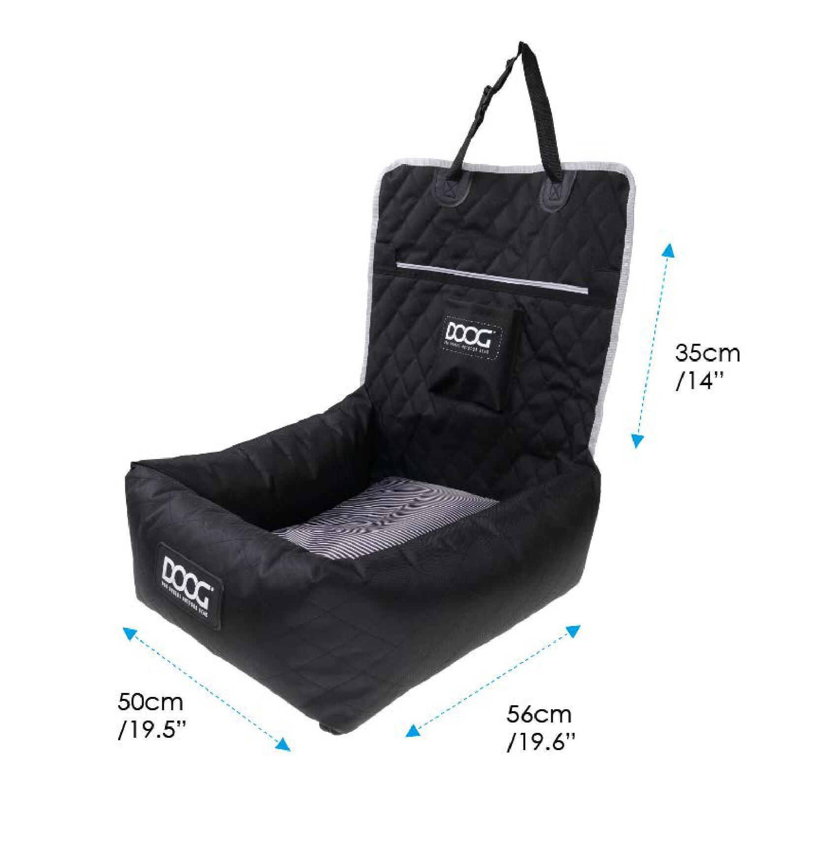 Transportin para asiento de coche color negro 4/7