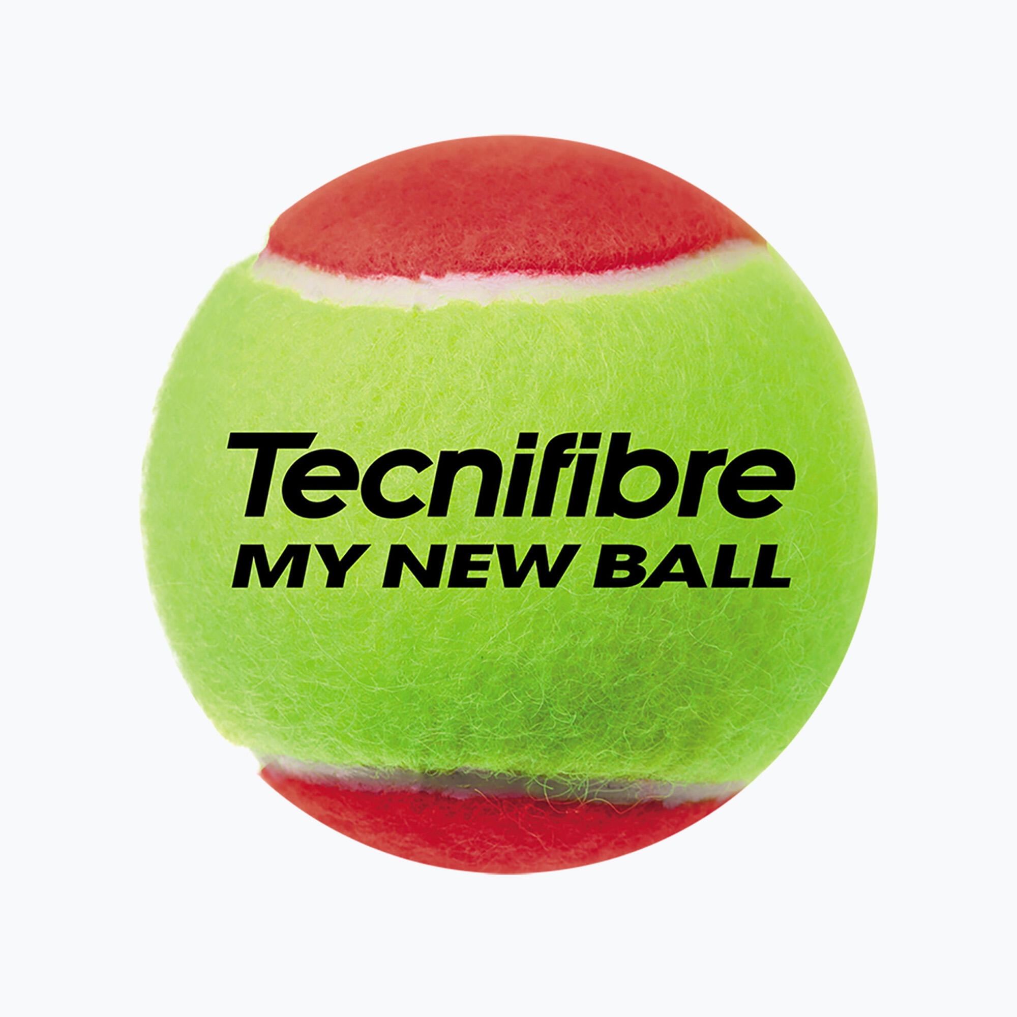 Lot de 3 balles de tennis enfant Tecnifibre My new ball 3/4