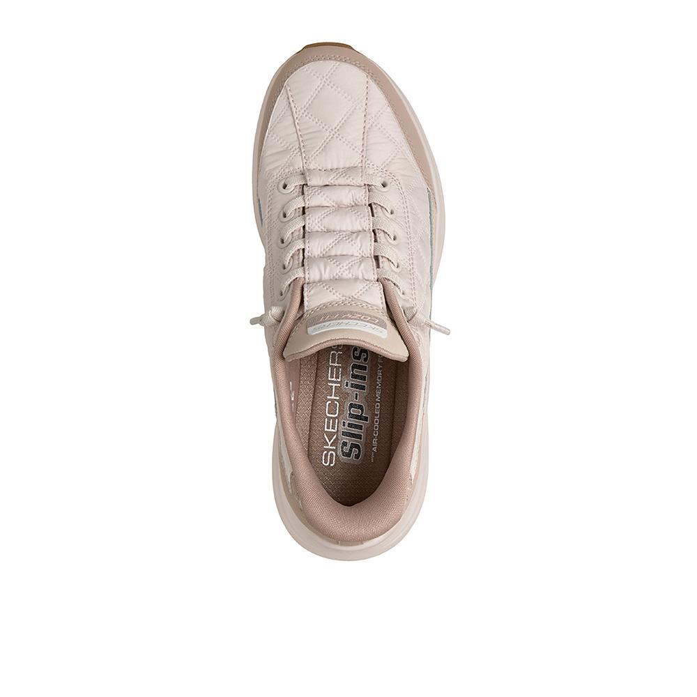 Baskets  FEMME Skechers Slip-ins Vapor Foam Cozy Fit BEIGE 3/7