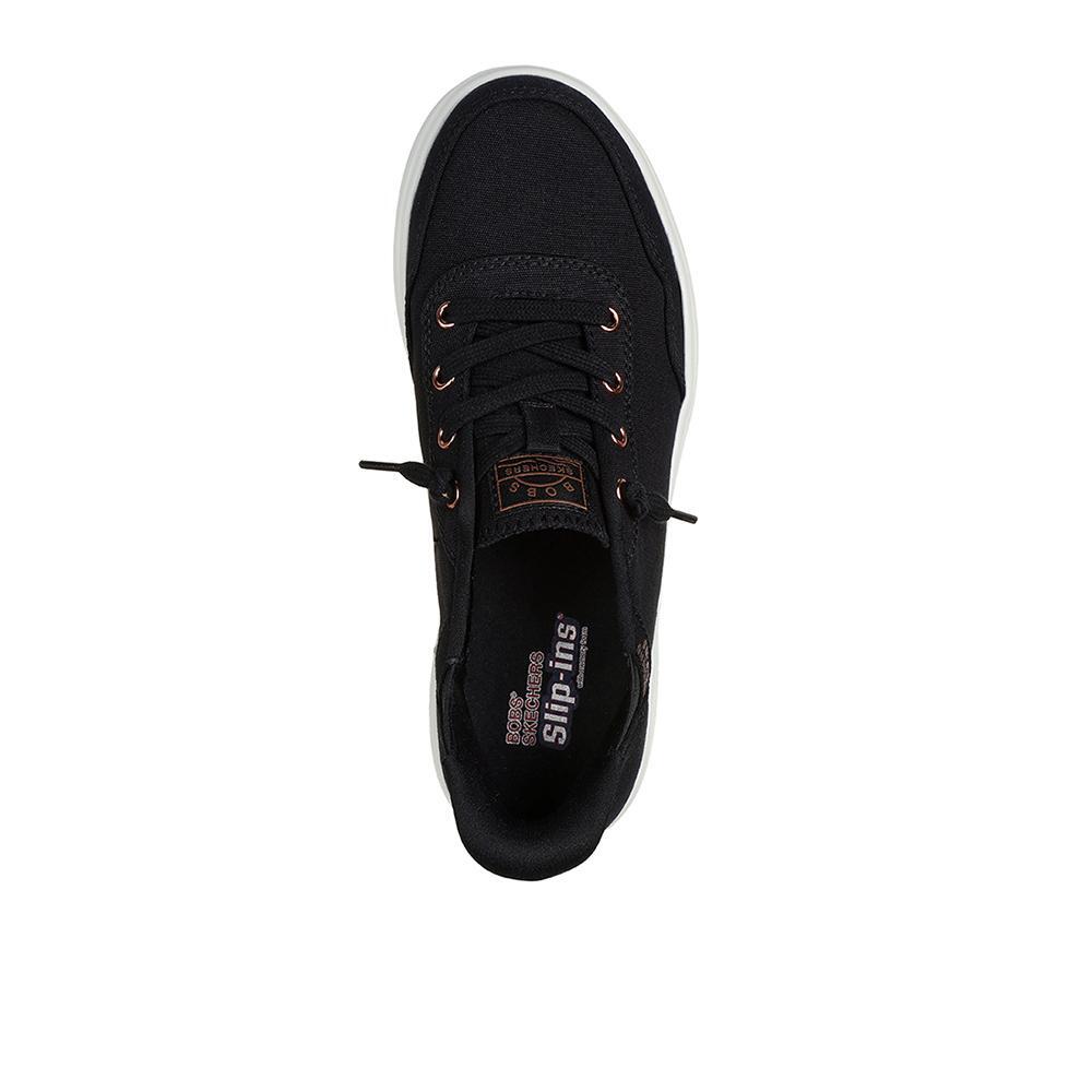 Sapatilhas Skechers Mulher Bobs Skip Cute B Cute Sweet em Preto 3/4