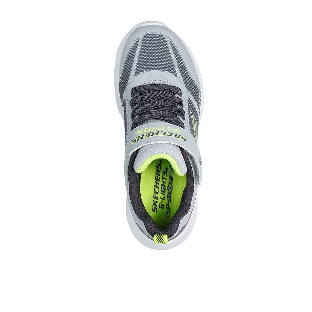 Sapatilhas Skechers Menino Glide-step Light Cinzento Lima 3/4
