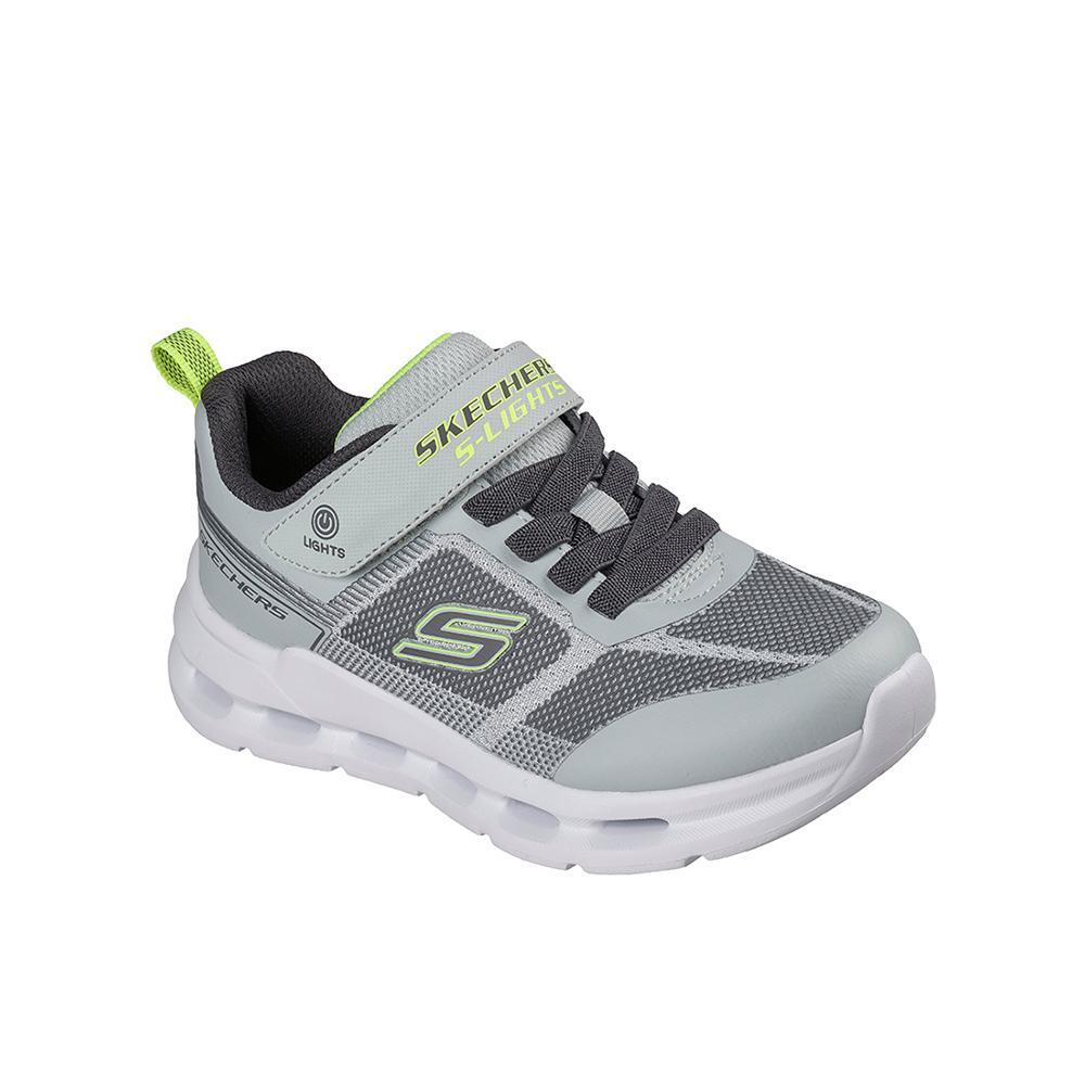 Sapatilhas Skechers Menino Glide-step Light Cinzento Lima 2/4