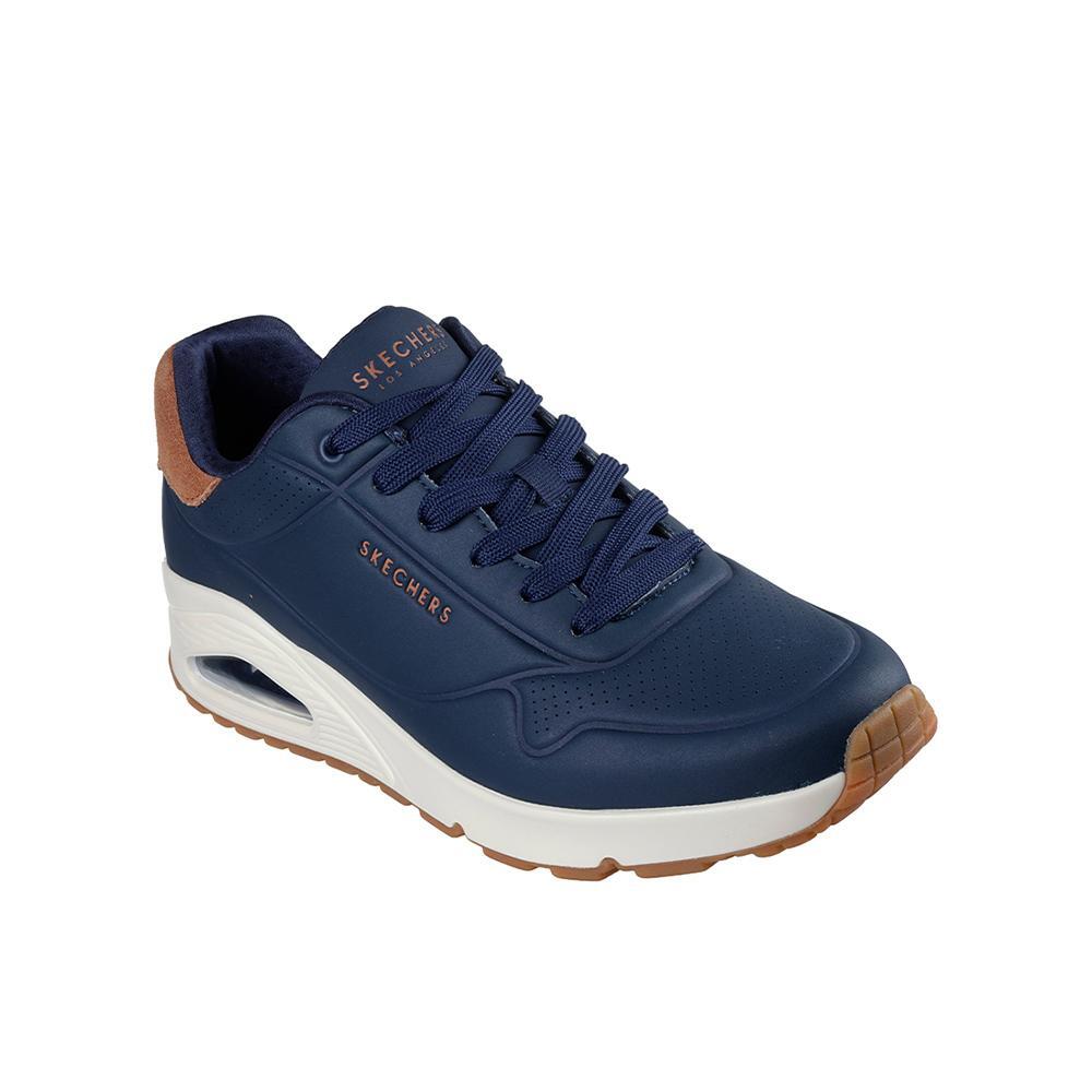 Sapatilhas Skechers Homem Uno Azul-marinho 2/5
