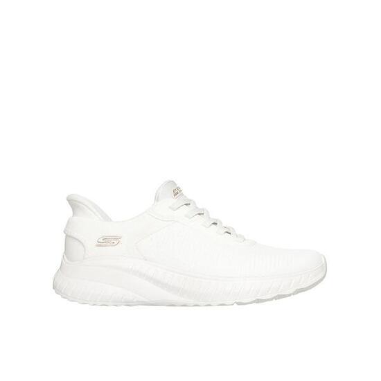 Zapatillas Skechers Mujer Bobs Squad Chaos Blanco