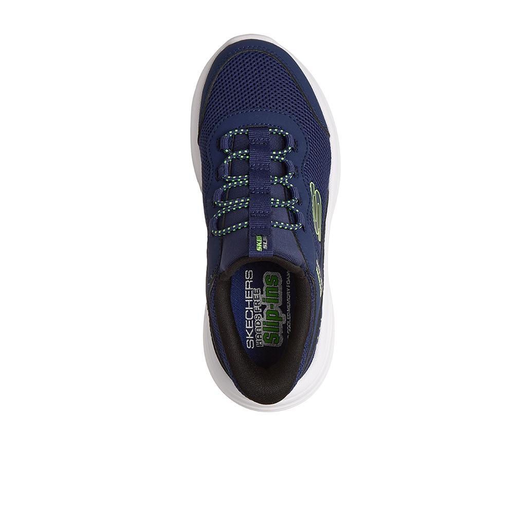 Sapatilhas Skechers Menino Bounder Pro Azul 3/4
