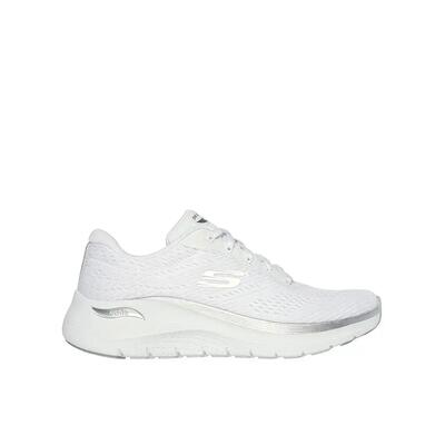 Dames arch fit 2.0 glow the distance slip-on wit / silber