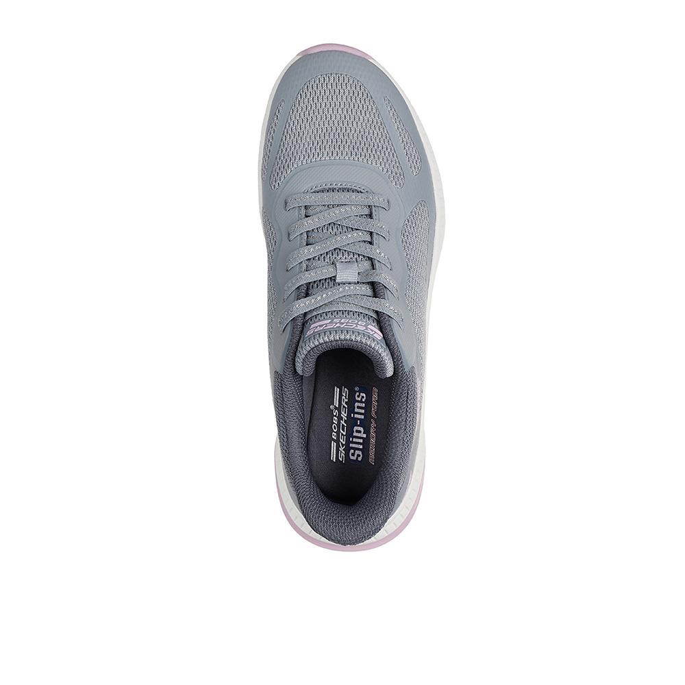Zapatillas Skechers Mujer Bobs Squad 4 Staple Look Gris 3/5