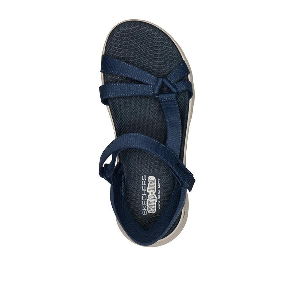 SANDALE FEMME Skechers Slip-ins Go Walk Flex Sandal - Illumin BLEU 3/5