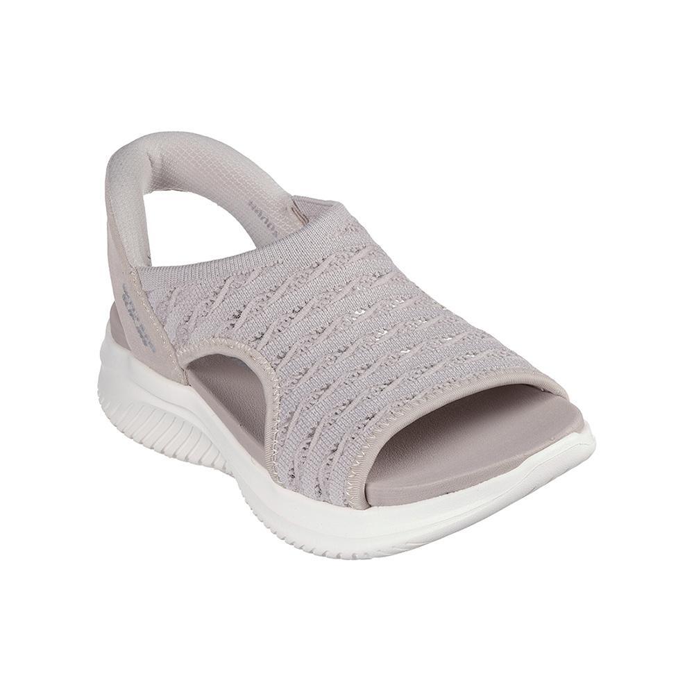 Sandálias Skechers Mulher Ultra Flex 3.0 Sun Warmth Bege 2/4