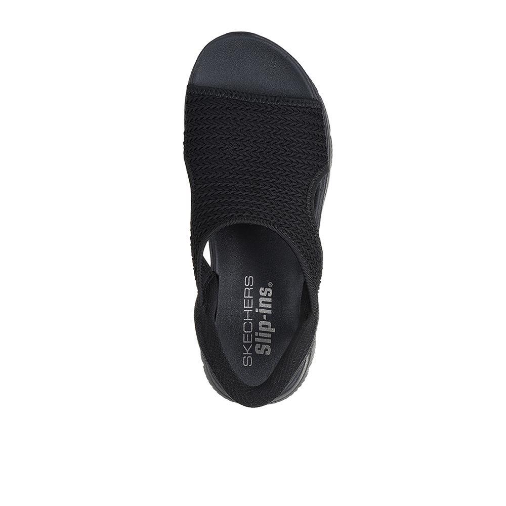 Sandalias Skechers Mujer Summits Sweetly Evolved Negro 3/5