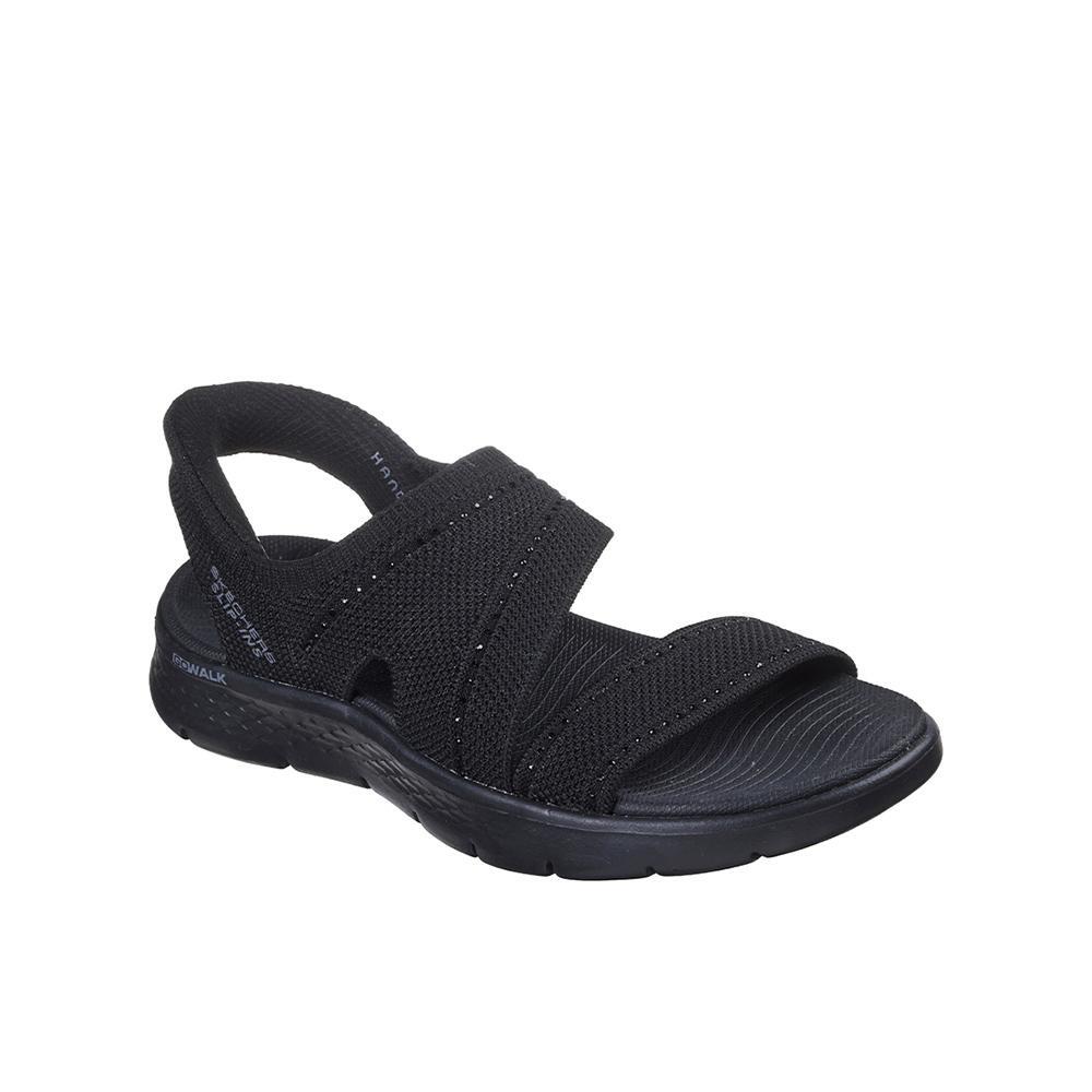 Sandalias Skechers Mujer Go Walk Flex Belle Negro 2/4