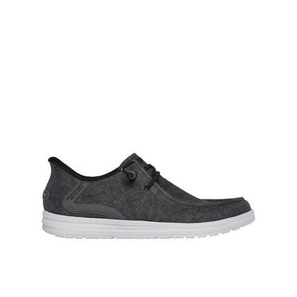CONFORTABLE BLUCHER HOMME Skechers Slip-in Melson CORnado Lona NOIR