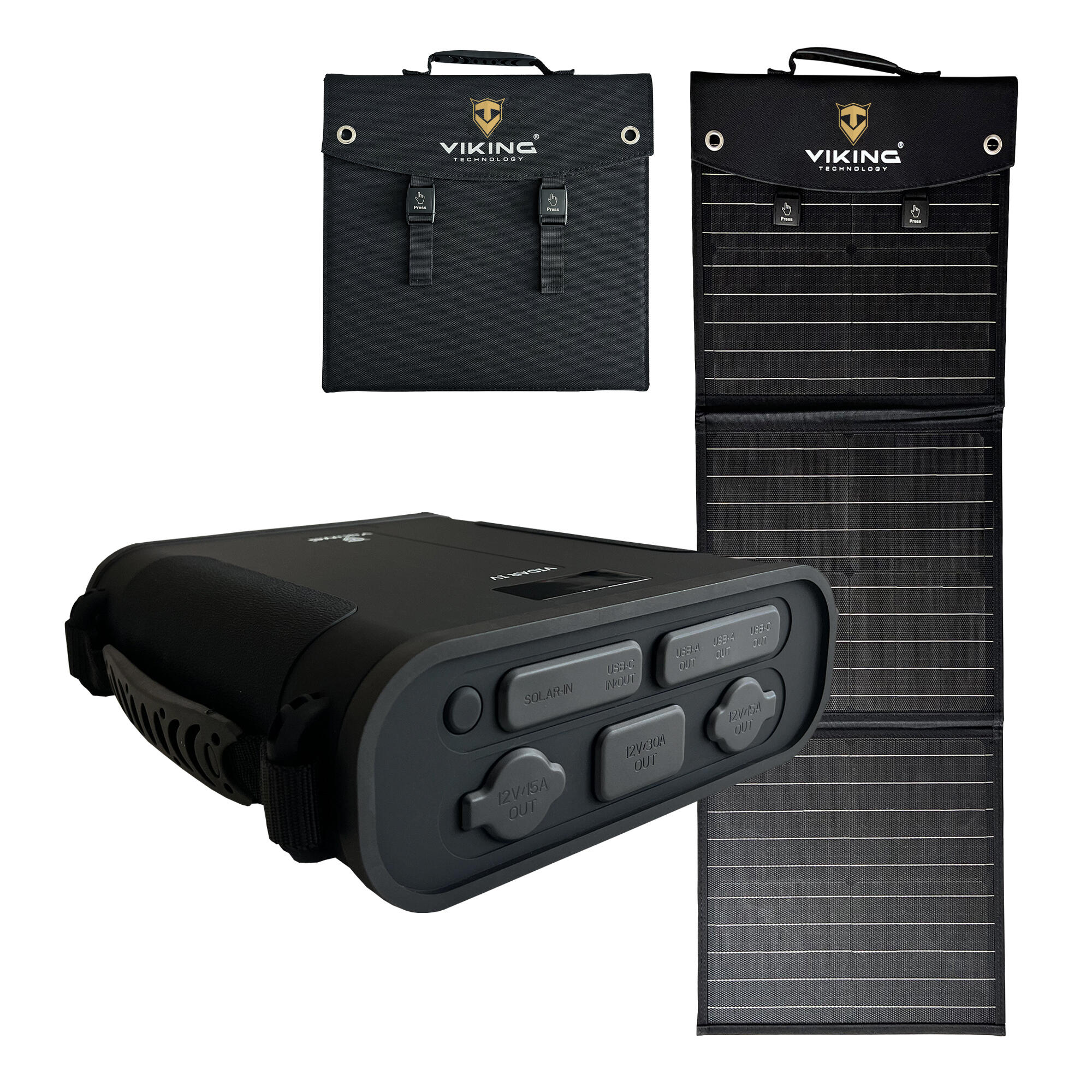 VIKING TECHNOLOGY Set powerbanka Viking VIDAR IV a solární panel Viking L60 PD
