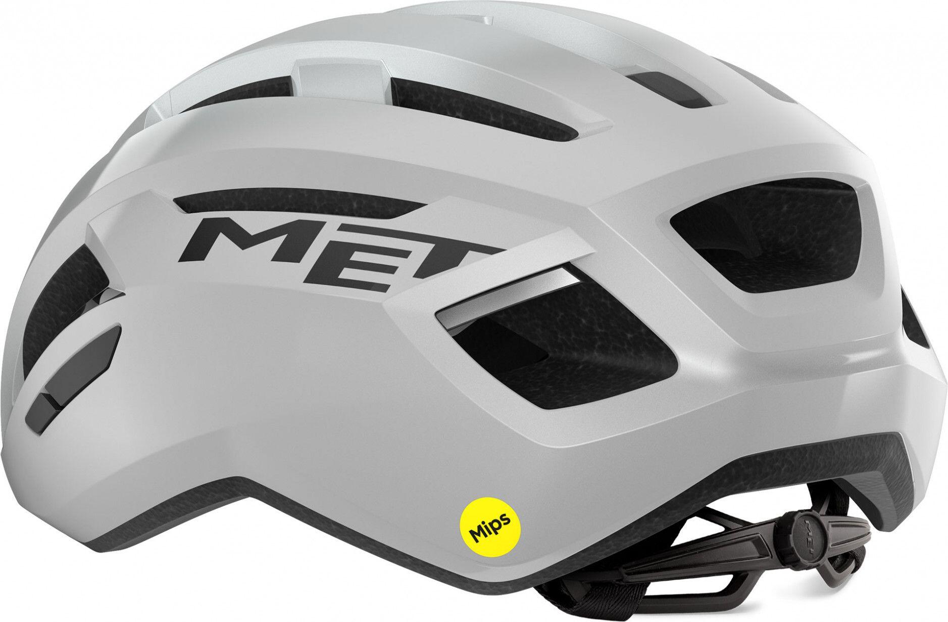 Casco MET Vinci Mips Bianco Argento 3/7