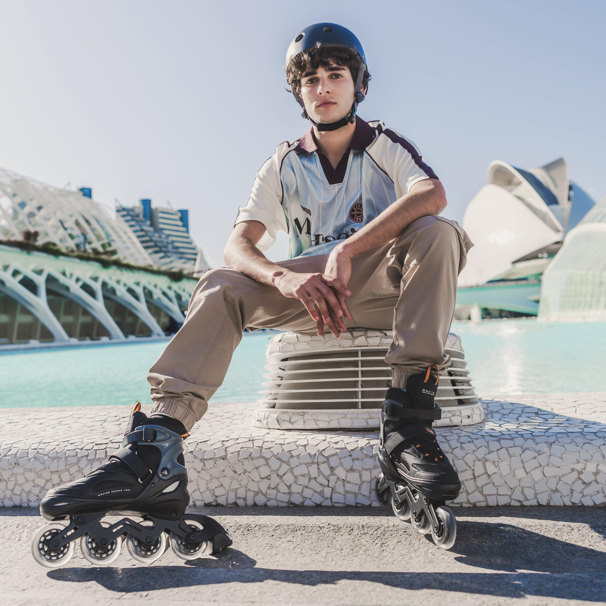 Verstellbare Fitness  Inline-skates Inliner für Herren Movino Cruzer Two 4044 4/8