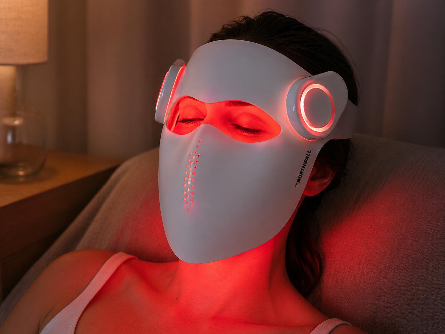 LED-Gesichtsmaske – Lichttherapie 3/7
