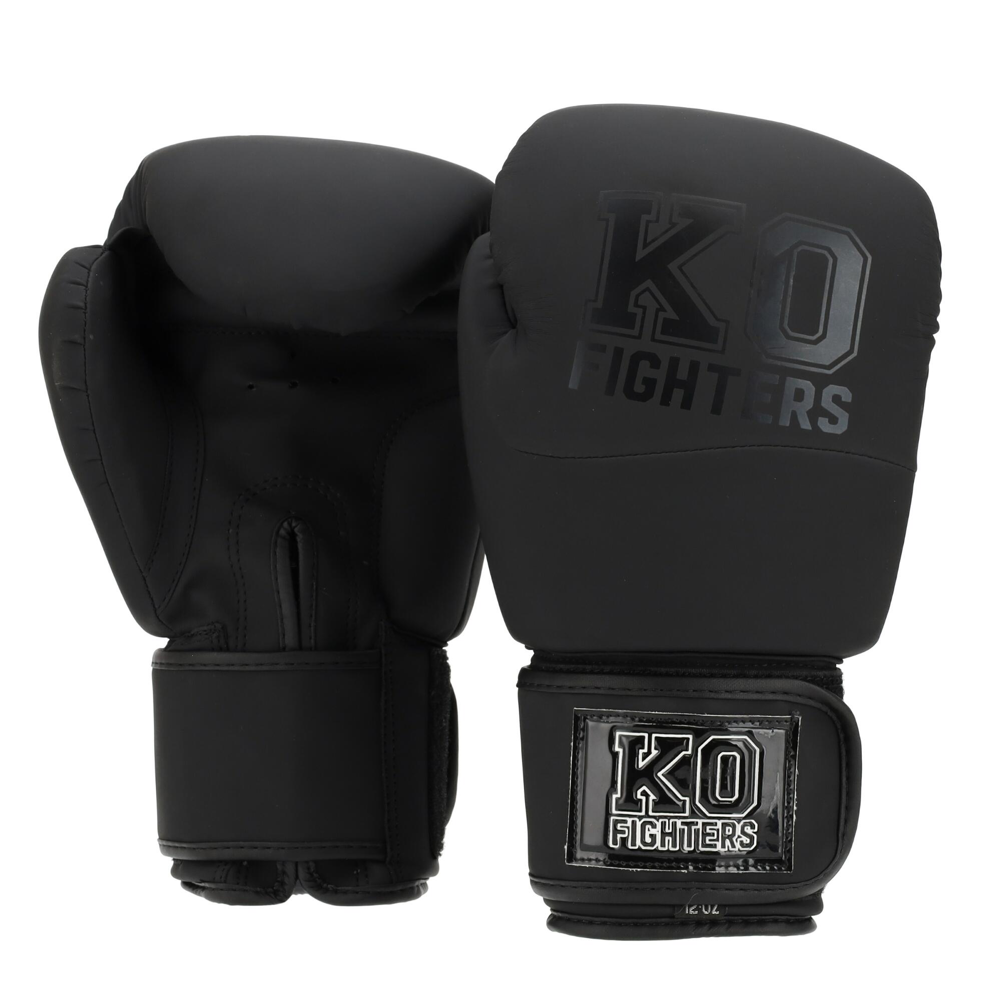 KO Fighters - Guantoni da (kick)boxing - Guantoni da boxe - Nero 3/7