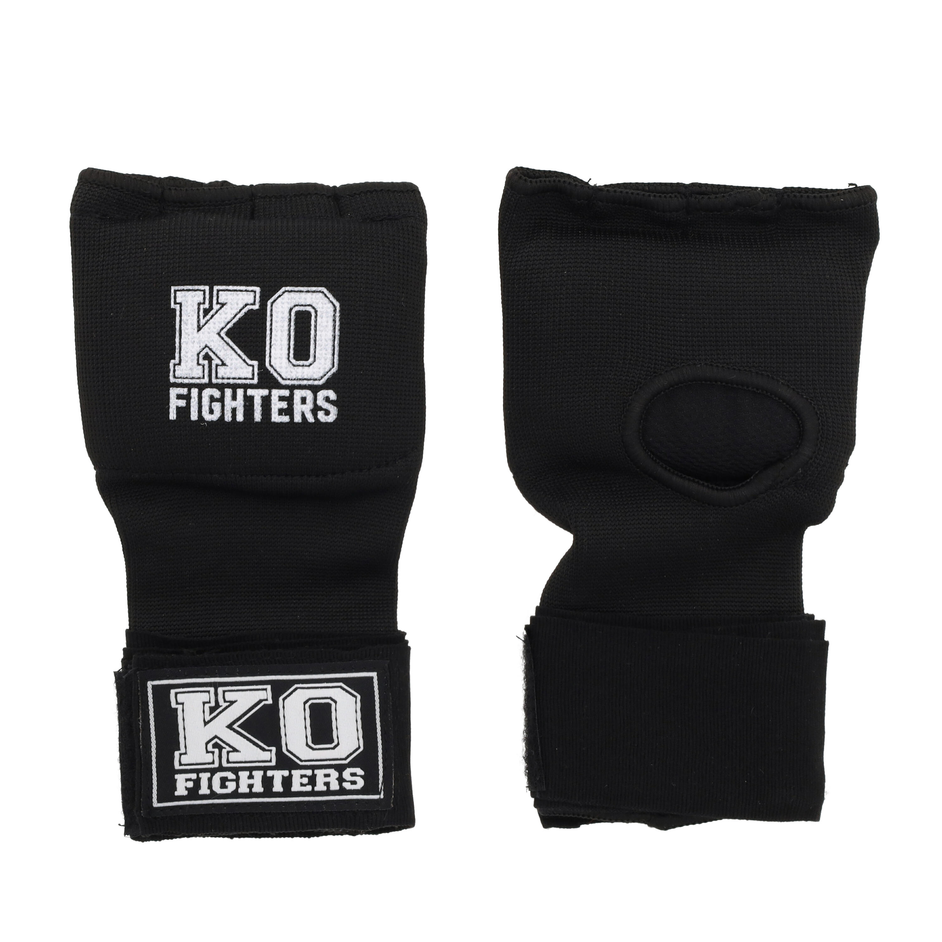 KO Fighters - Bende Boxe - Sottoguanti - Nero 3/5