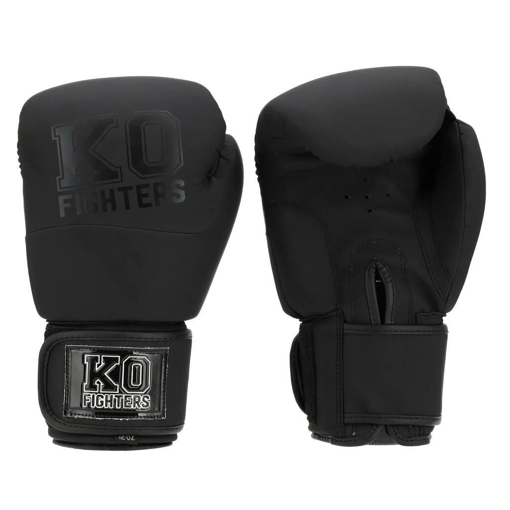 KO Fighters - (Kick) Boxing Gloves - Boxing Gloves - Black