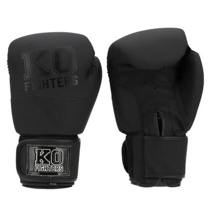 KO Fighters - (Kick)boxhandschuhe - Boxhandschuhe - Schwarz