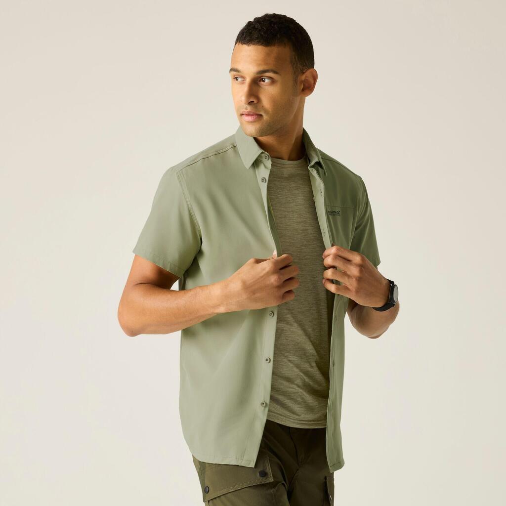 Mens Anti-Insect Travel Light Short Sleeved Shirt