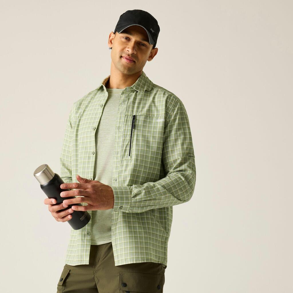 Mens Anti-Insect Travel Light Long Sleeved Shirt