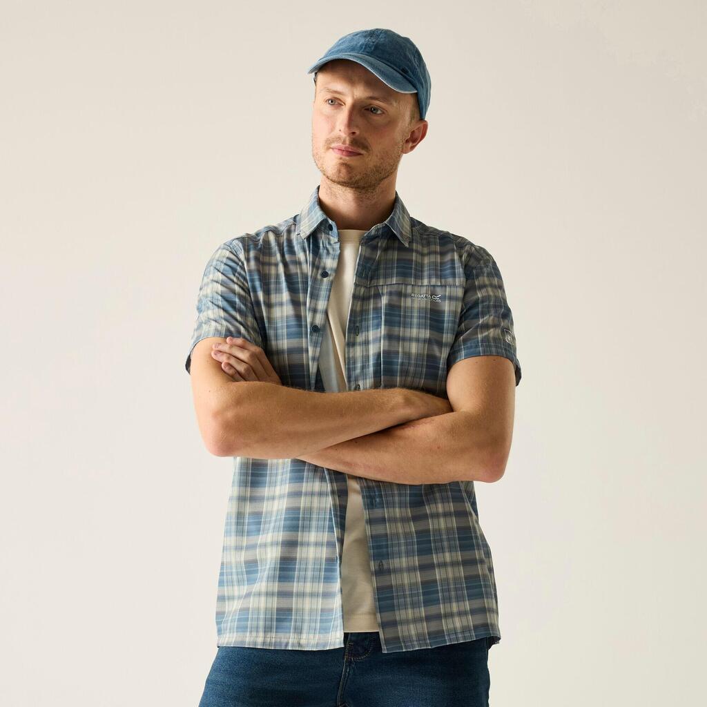 Mens Anti-Insect Travel Light Short Sleeved Shirt