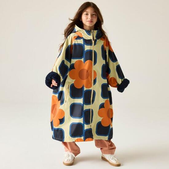 Peignoir à capuche enfant Regatta Orla Kiely