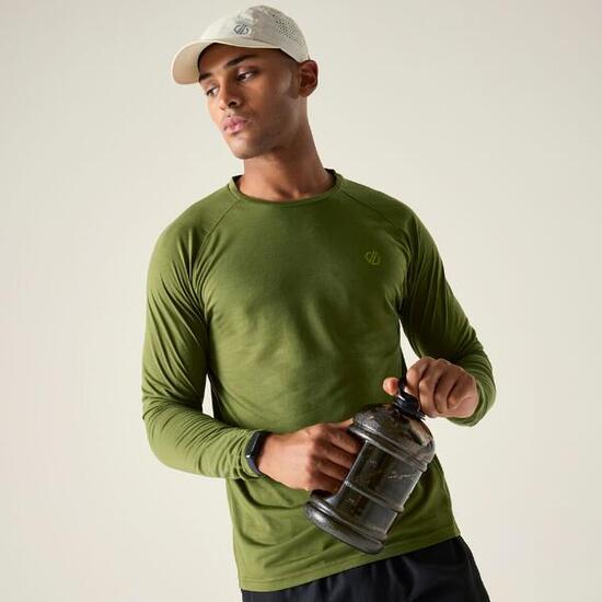 T-shirt de randonnée à manches longues Agile pour homme