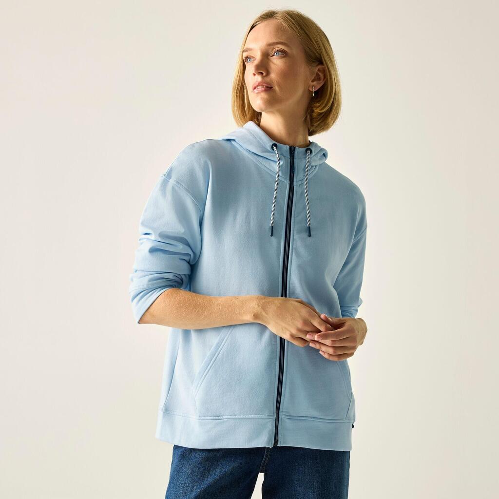 Womens Bayletta Full Zip Striped Hoody