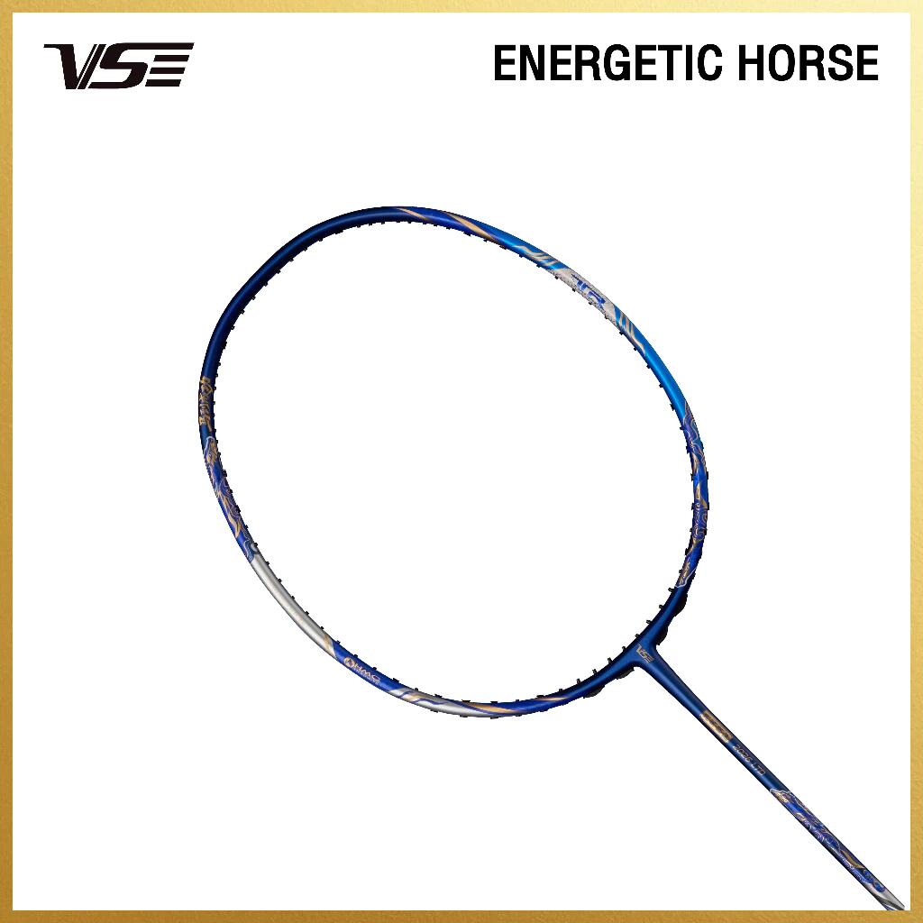Vs Fs3620 Racket VS VENSON Badminton Racket Energetic Horse Boxset BLUE (Pre-strung)