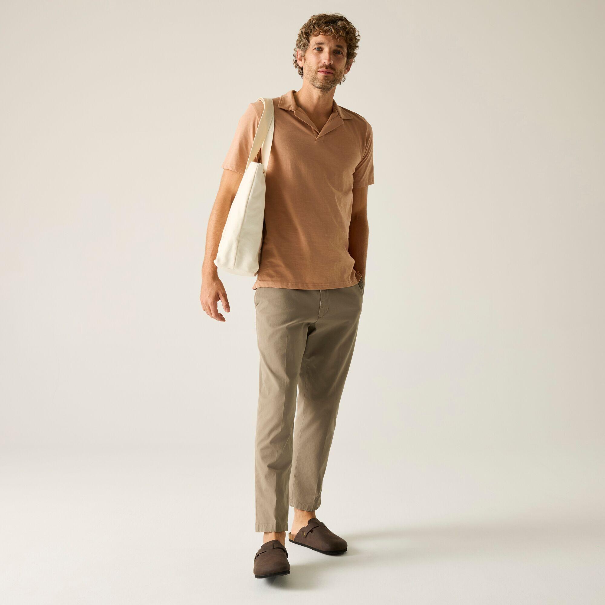 Polo da uomo Hadvo con scollo aperto 3/7