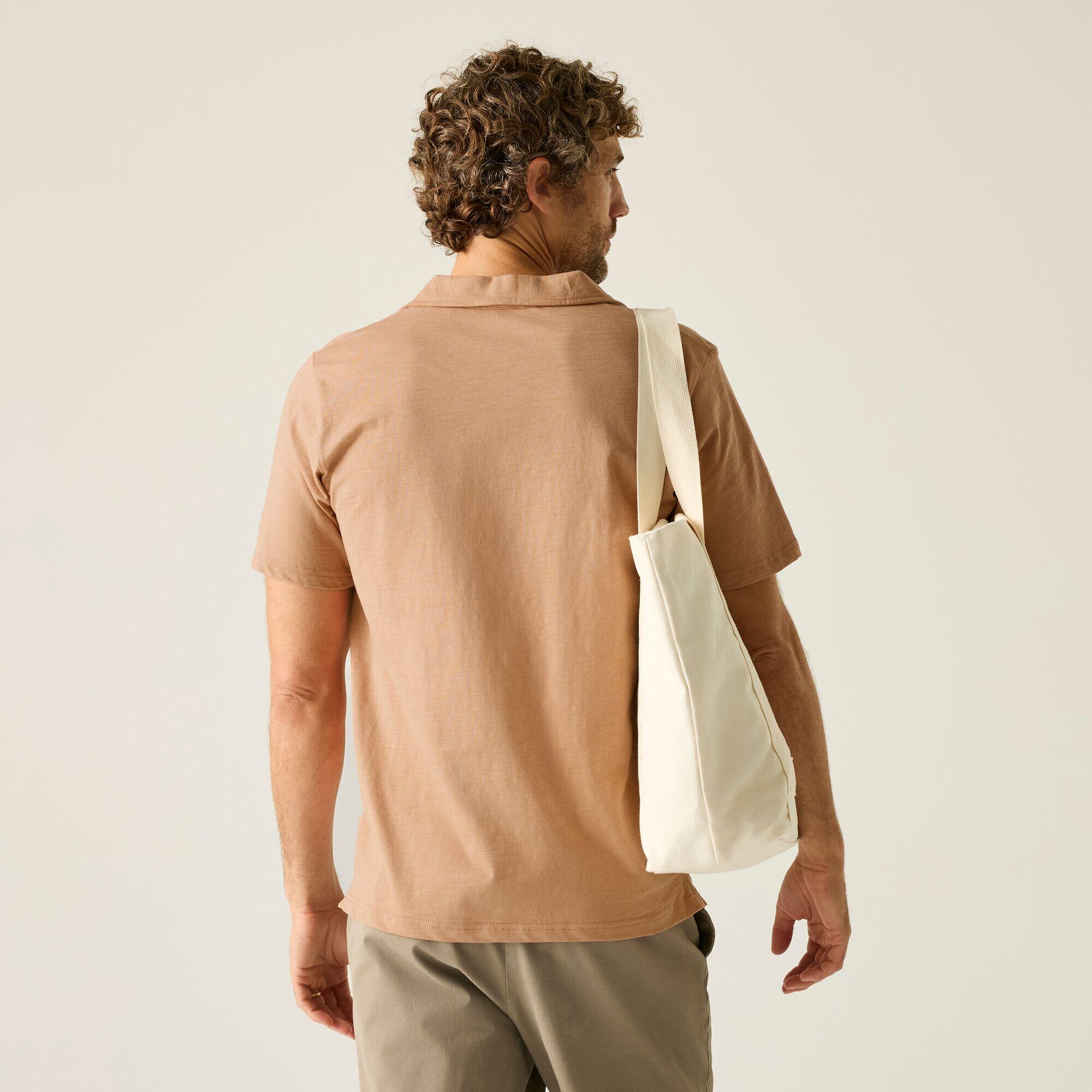 Polo da uomo Hadvo con scollo aperto 2/7