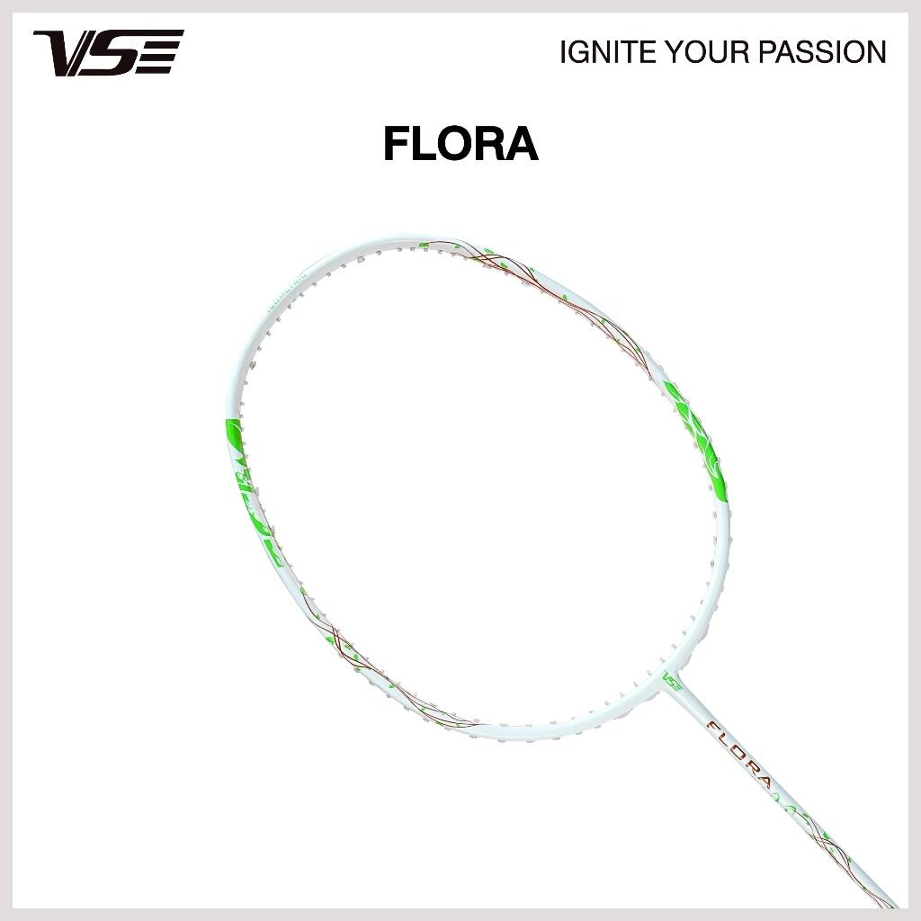 VS VENSON Badminton Racket FLORA (Pre-strung)