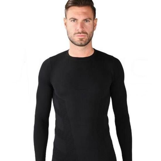 T‑shirt running thermique manches longues homme I‑SOFT chaud & respirant