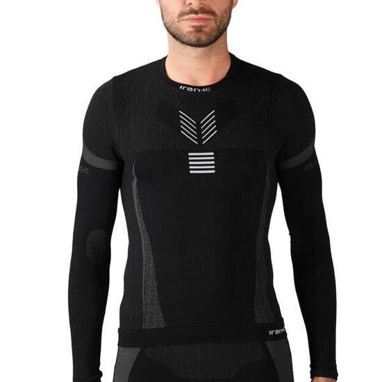 T‑shirt running thermique manches longues homme IMPETUS respirant & compressif