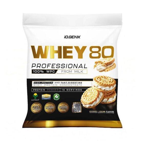 Whey 80 Professional - 500 g Biscotti e Crema IO.Genix