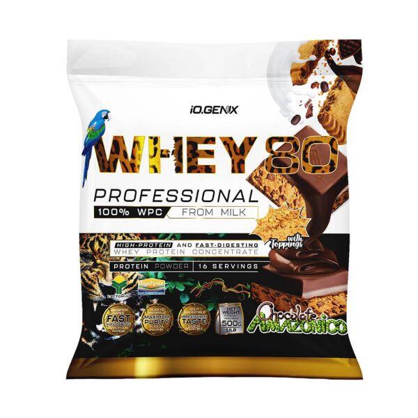 Whey 80 Professional - 500g Czekolada Amazonska IO.Genix
