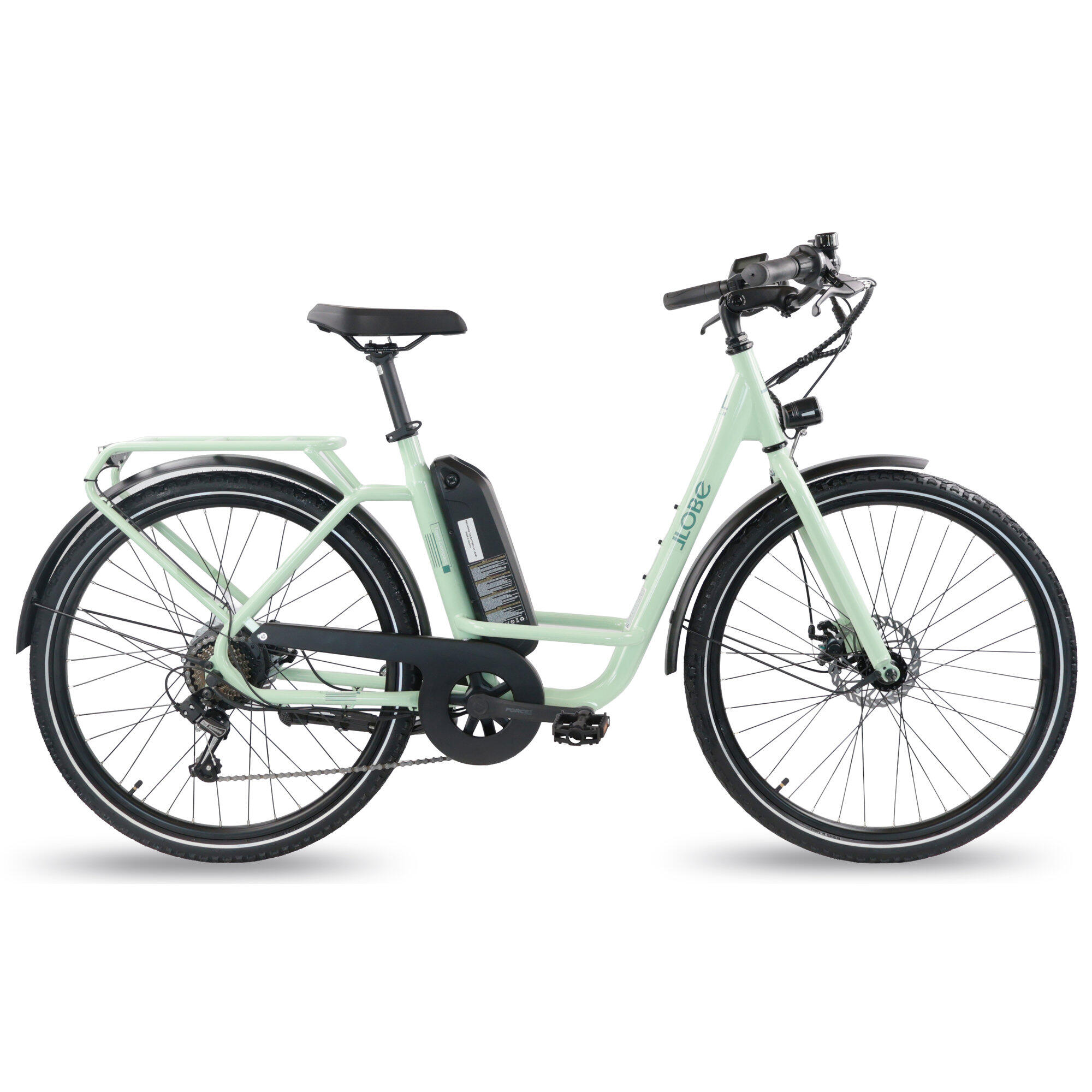 LLOBE City E-Bike 26" TOWN COMPACT. Vert 2/7
